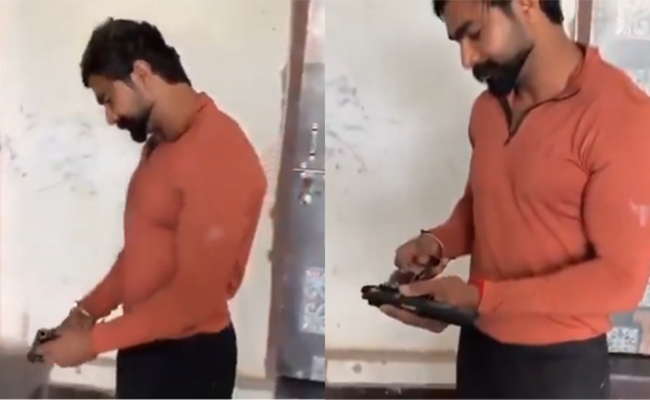 Cousin records as man shoots self while loading pistol in Delhi; video goes viral